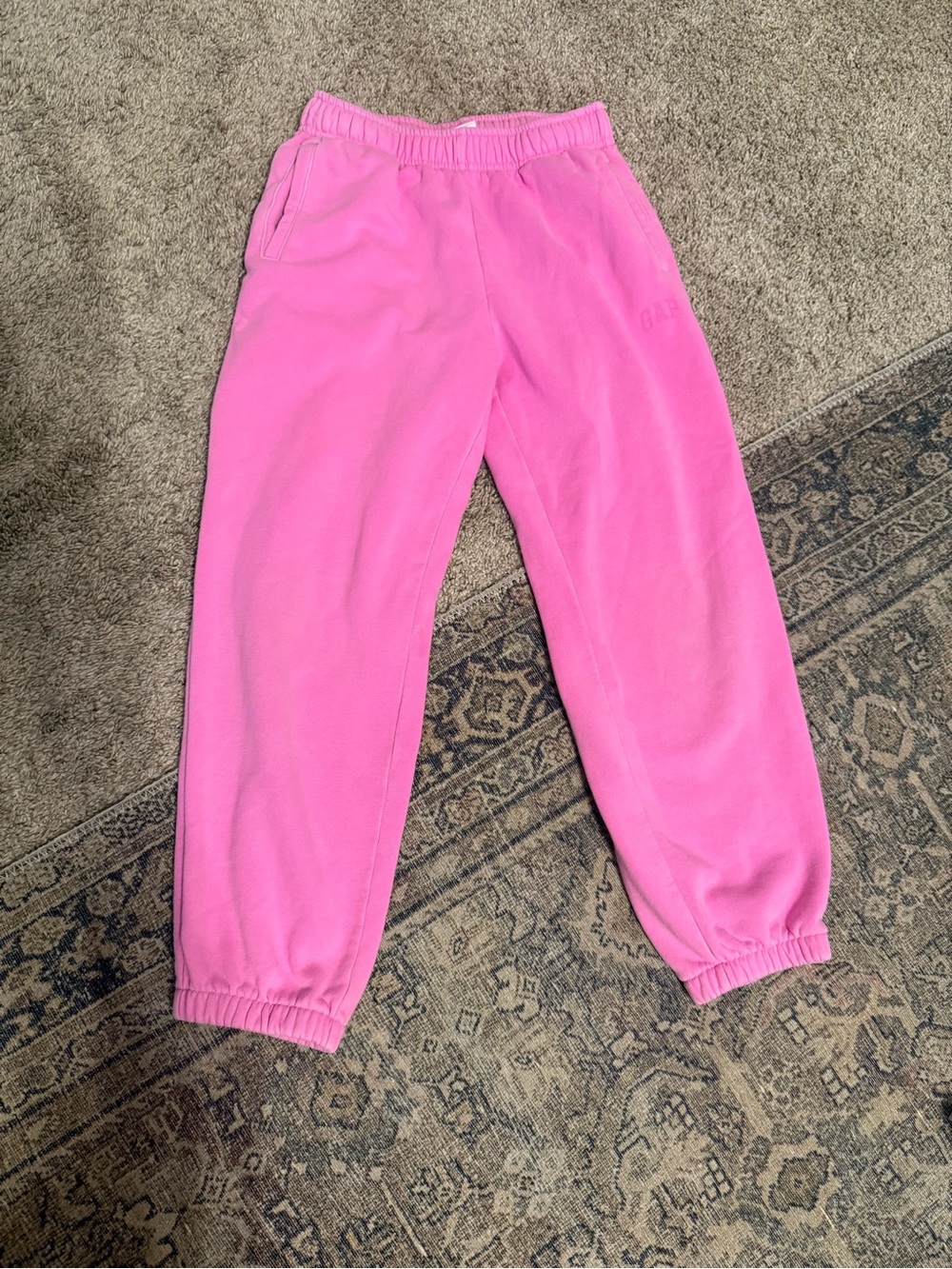 GAP Hot Pink Fleece Joggers